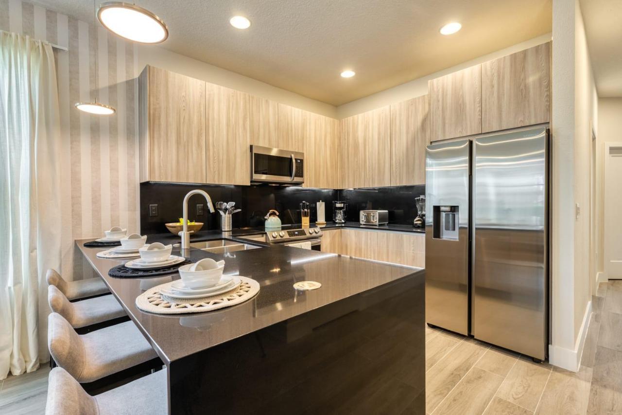 Modern Home With Private Pool Near Disney Orlando Exterior foto