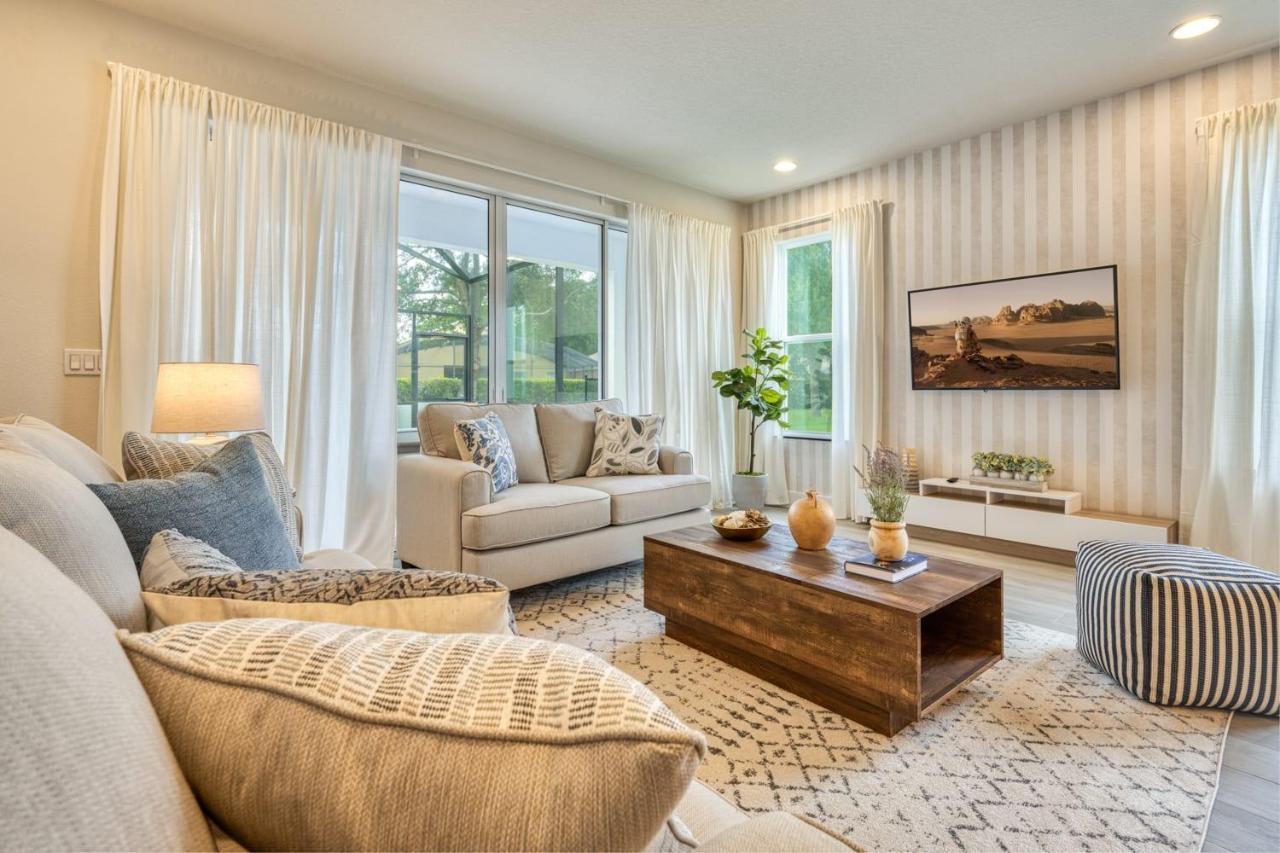 Modern Home With Private Pool Near Disney Orlando Exterior foto