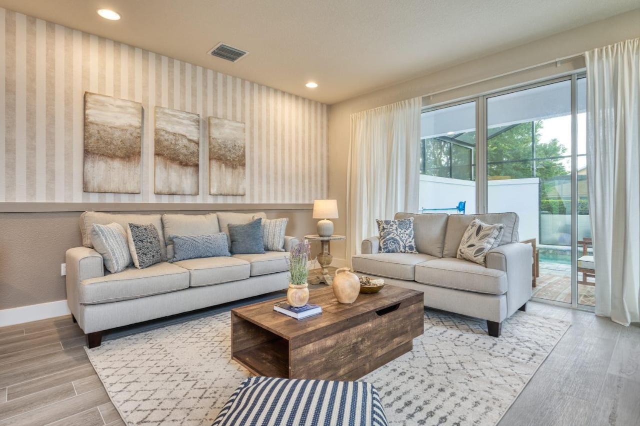 Modern Home With Private Pool Near Disney Orlando Exterior foto