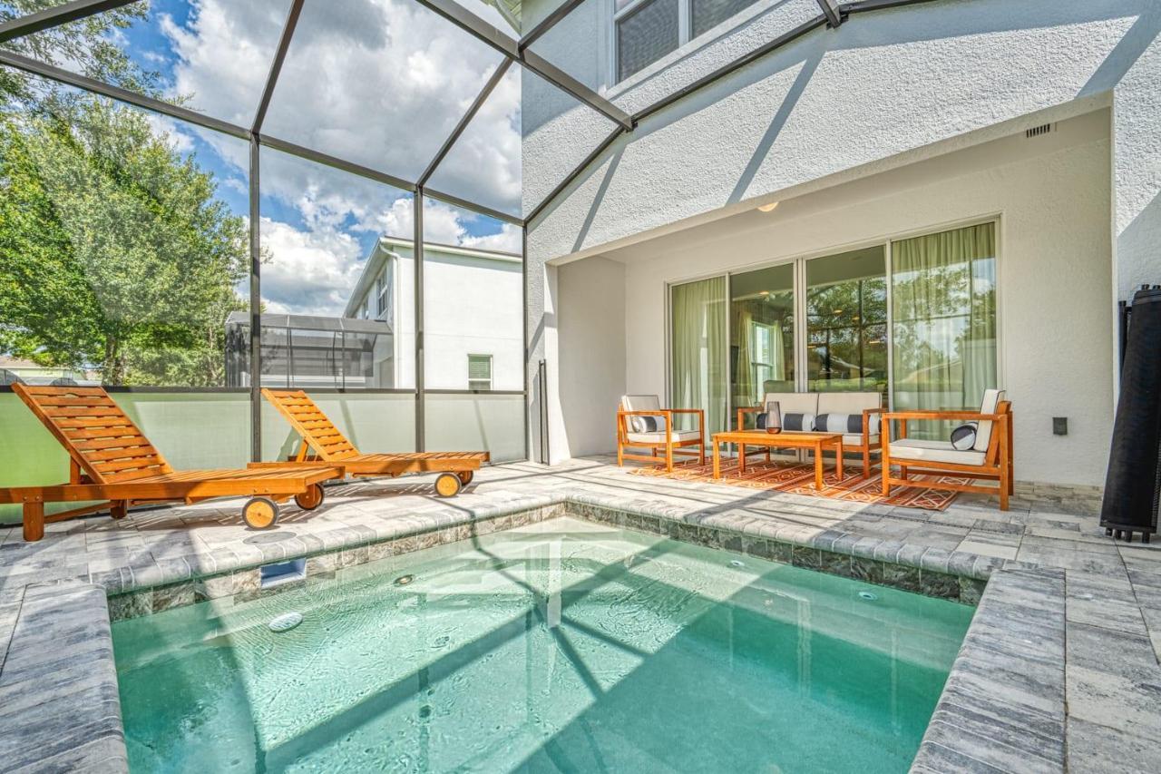 Modern Home With Private Pool Near Disney Orlando Exterior foto